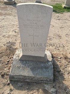 BAGHDAD (NORTH GATE) WAR CEMETERY - ISAAC, 